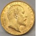 AUSTRALIA 1908 . ONE 1 SOVEREIGN . PERTH . GOLD